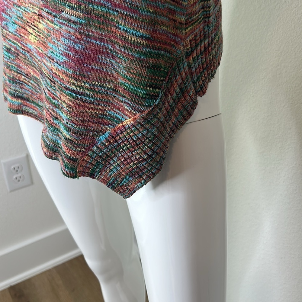 Gianni Bini women’s sleeveless sweater multicolored pattern Size S - Picture 2 of 9